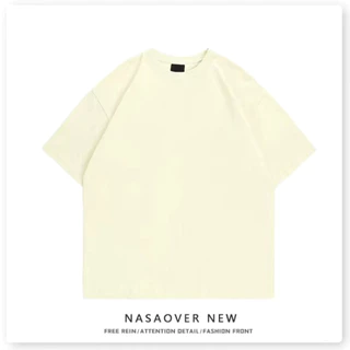 เสื้อยืดแขนสั้น เสื้อยืดงานสุ่ม Y001 แขนสั้นคอกลม สีพื่น ไม่มีลาย ลายเรียบ