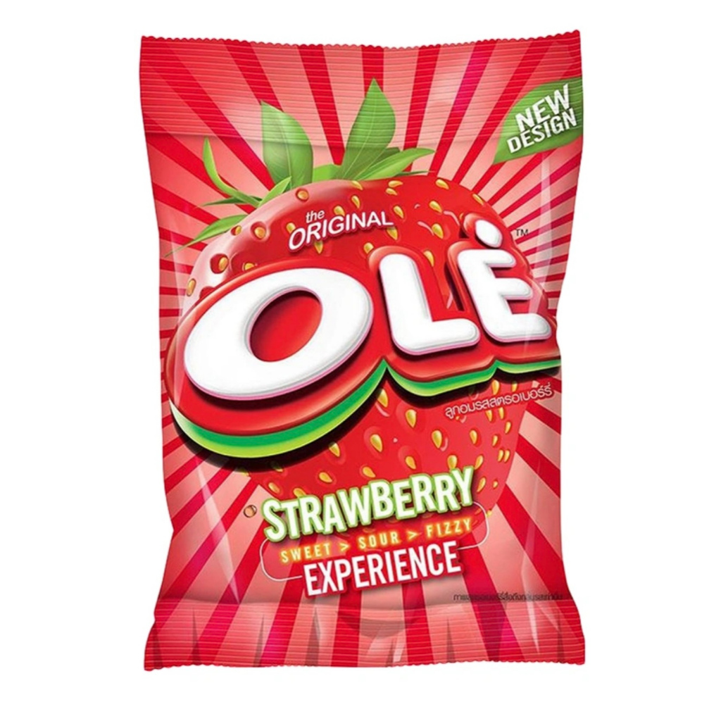 โอเล่ ลูกอมโอเล่OLE(มีส่งด่วน)ถุงขนาดปกติ/ถุง100เม็ด