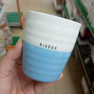 แก้วกาแฟ แก้วดื่มชา แก้วลายสีฟ้าขาวทูโทน แก้วมัคเซรามิค กาแฟ…