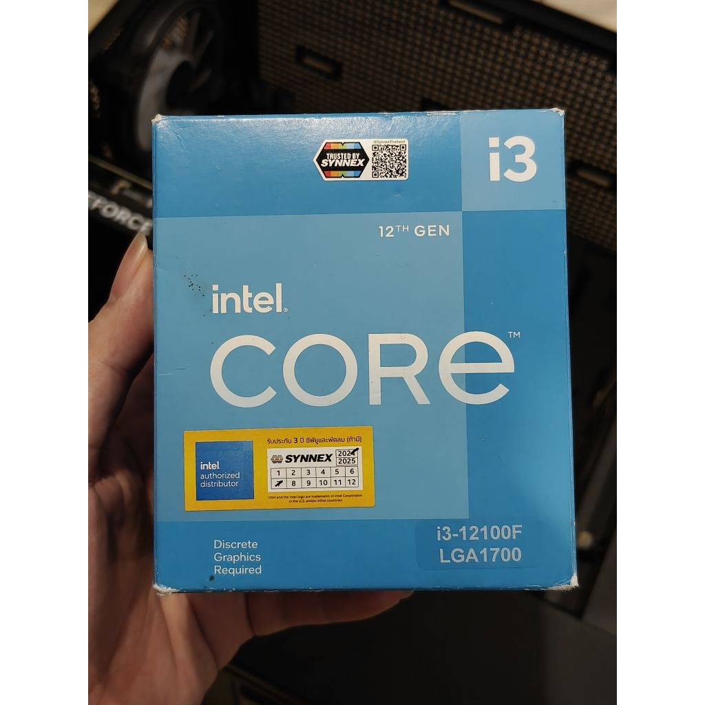 cpu intel core i3 12100F มือสอง