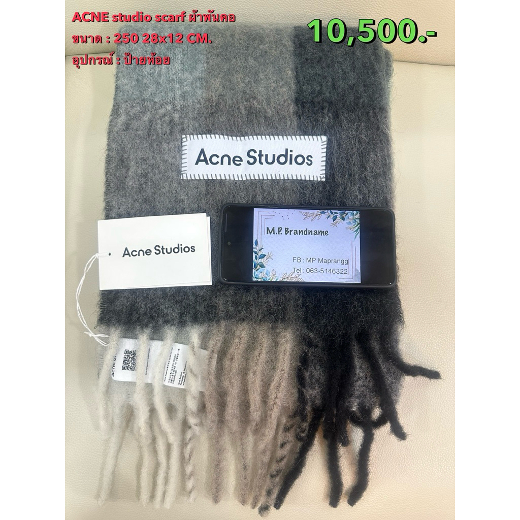 ACNE studio scarf ผ้าพันคอ