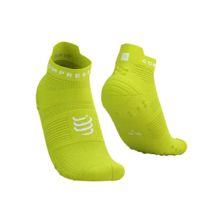 Compressport Pro Racing Socks v4.0 รุ่น Run Low ถุงเท้าวิ่ง ข้อสั้น Bananarun