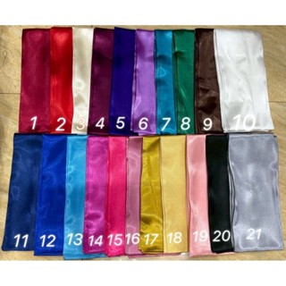 ผ้าคาดเอวผู้ชาย ผ้าสไบพาดบ่าผู้หญิง ผ้าต่วนเนื้อดี เย็บประกบ…