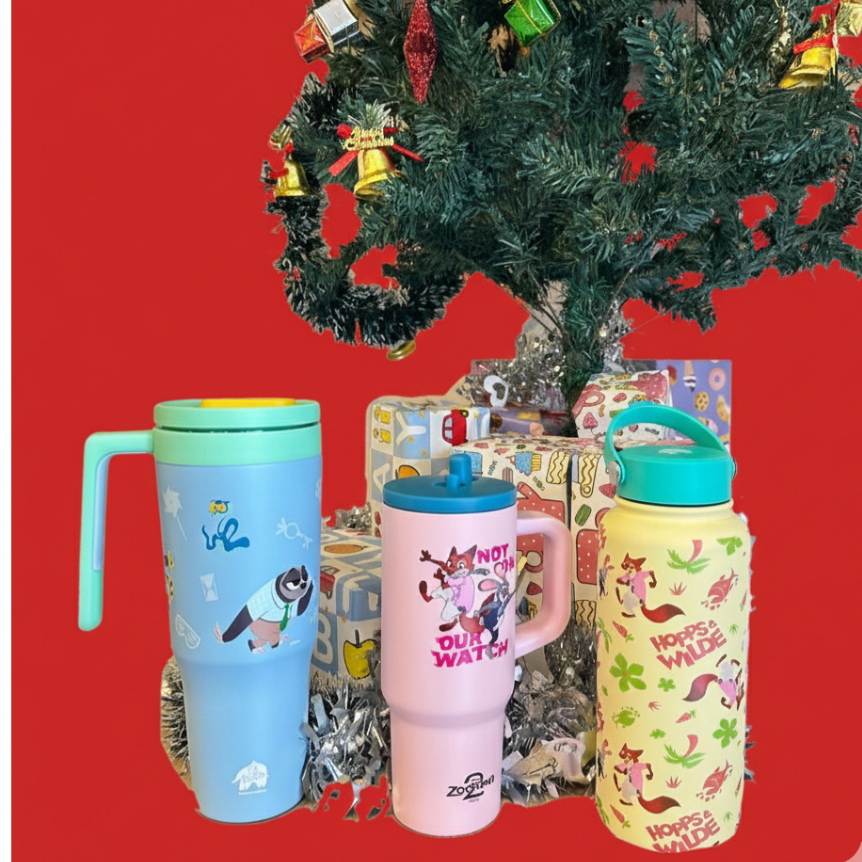 แก้วกาแฟ กระบอกเก็บความเย็น พันธุ์ไทย Punthai x Disney Zootopia