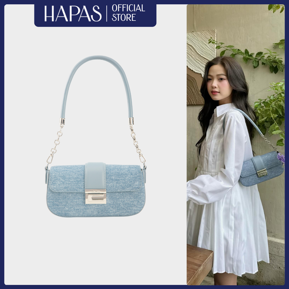 กระเป๋าสะพายไหล่ผู้หญิงสไตล์ลำลอง C' Chic HAPAS สามารถสะพายได้หลายรูปแบบ – TDV23056