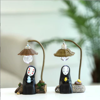 (🇹🇭พร้อมส่ง)โคมไฟกลางคืนการ์ตูน มีไฟจริง โคมไฟตั้งโต๊ะ ฟิกเกอร์การ์ตูน โคมไฟคู่รัก ส่งไว