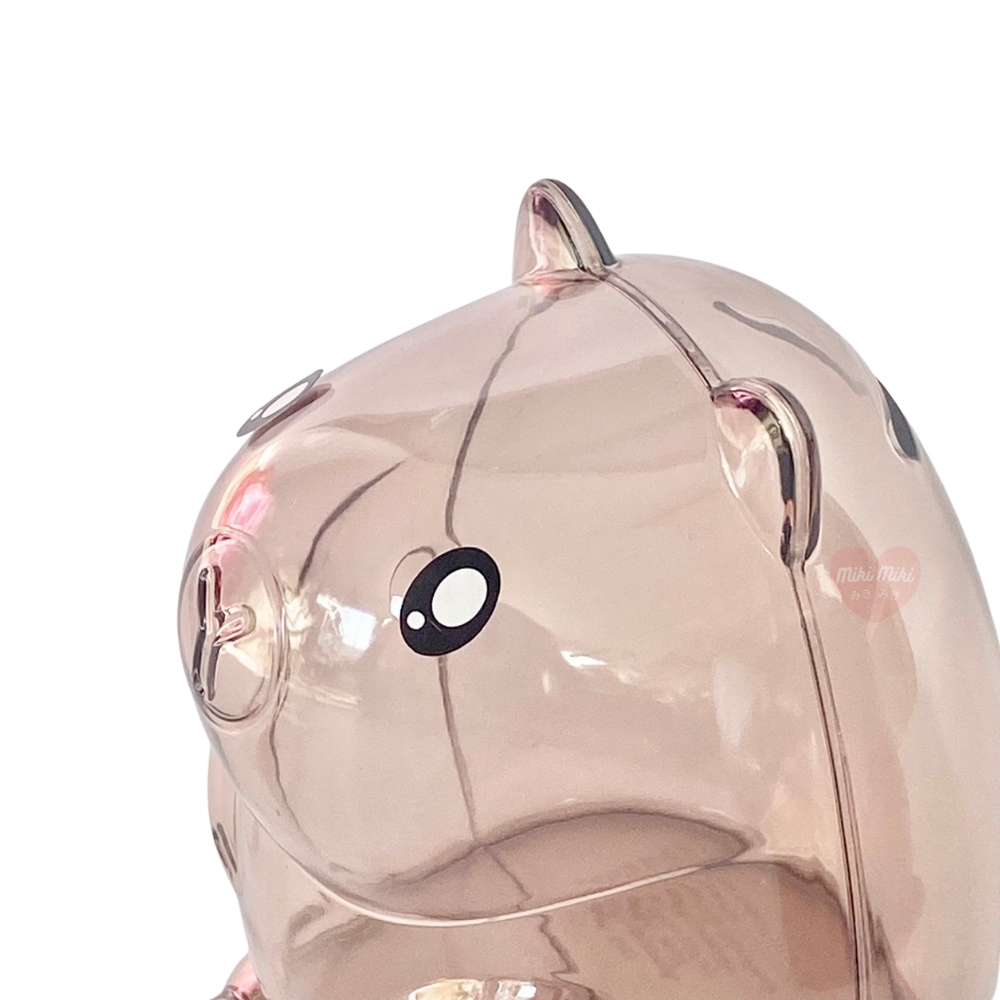 กระปุกออมสินใส ลายคาปิบาร่า กระปุกออมสินเด็ก กระปุกออมสินพลาสติกใส กระปุกออนสินอะคริลิค แบบใส มินิมอล เก็บออมเหรียญ - รูปที่ 5