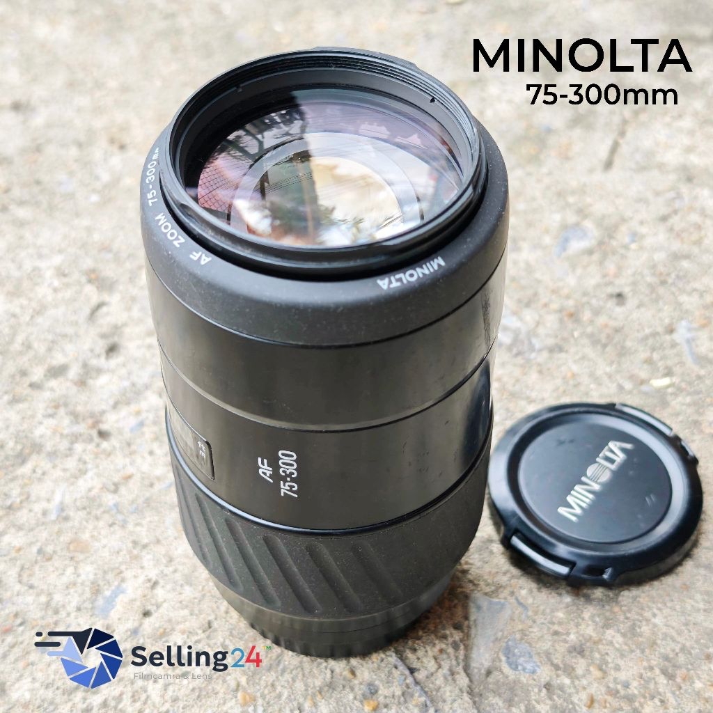 เลนส์ Minolta AF Zoom 75–300mm f/4.5–5.6 (32)Telephoto Zoom A-mount