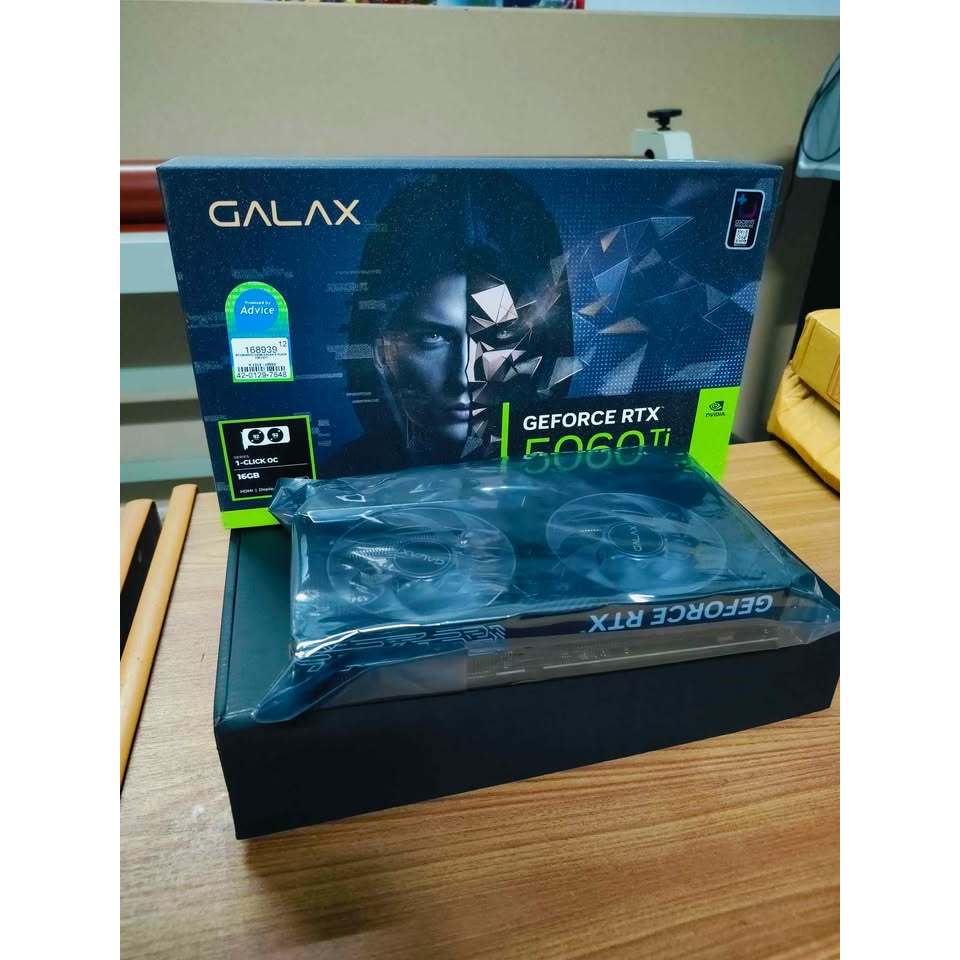 การ์ดจอ 5060ti oc16gb Galax ของใหม่