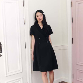 La Mignonne (XS-5XL) (Tall) Evan Jed Dress เดรสใส่ทำงาน ดีเท…