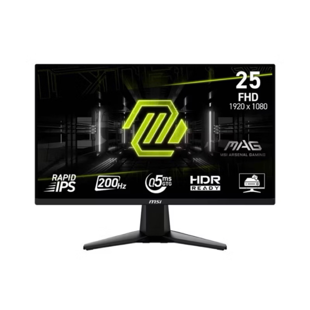 (พร้อมส่ง)สินค้าตัวใหม่ กทม.นัดรับได้ค่ะ  MONITOR (จอมอนิเตอร์) MSI MAG 255F E20 - 24.5 RAPID IPS FH