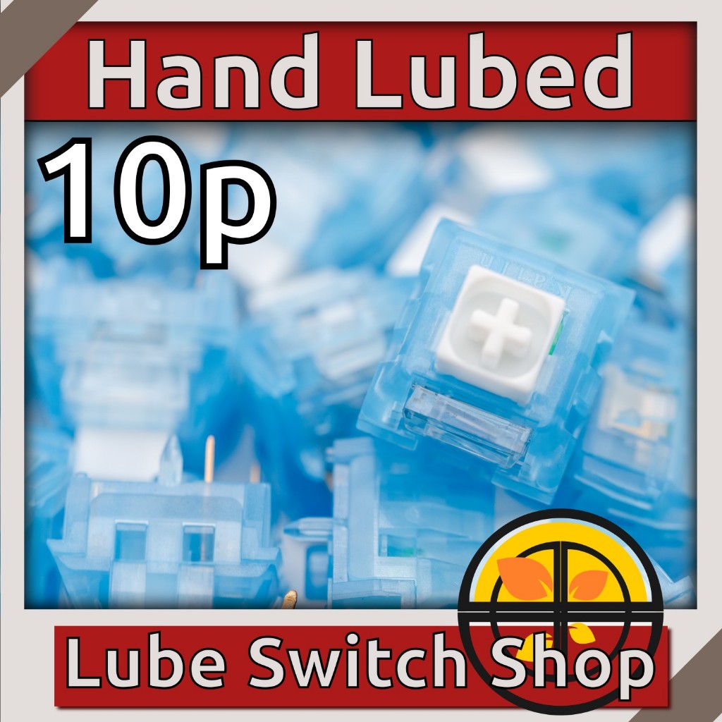 ลูปมือ 10ตัว Chosfox Arctic Fox Lubed Clicky Switch