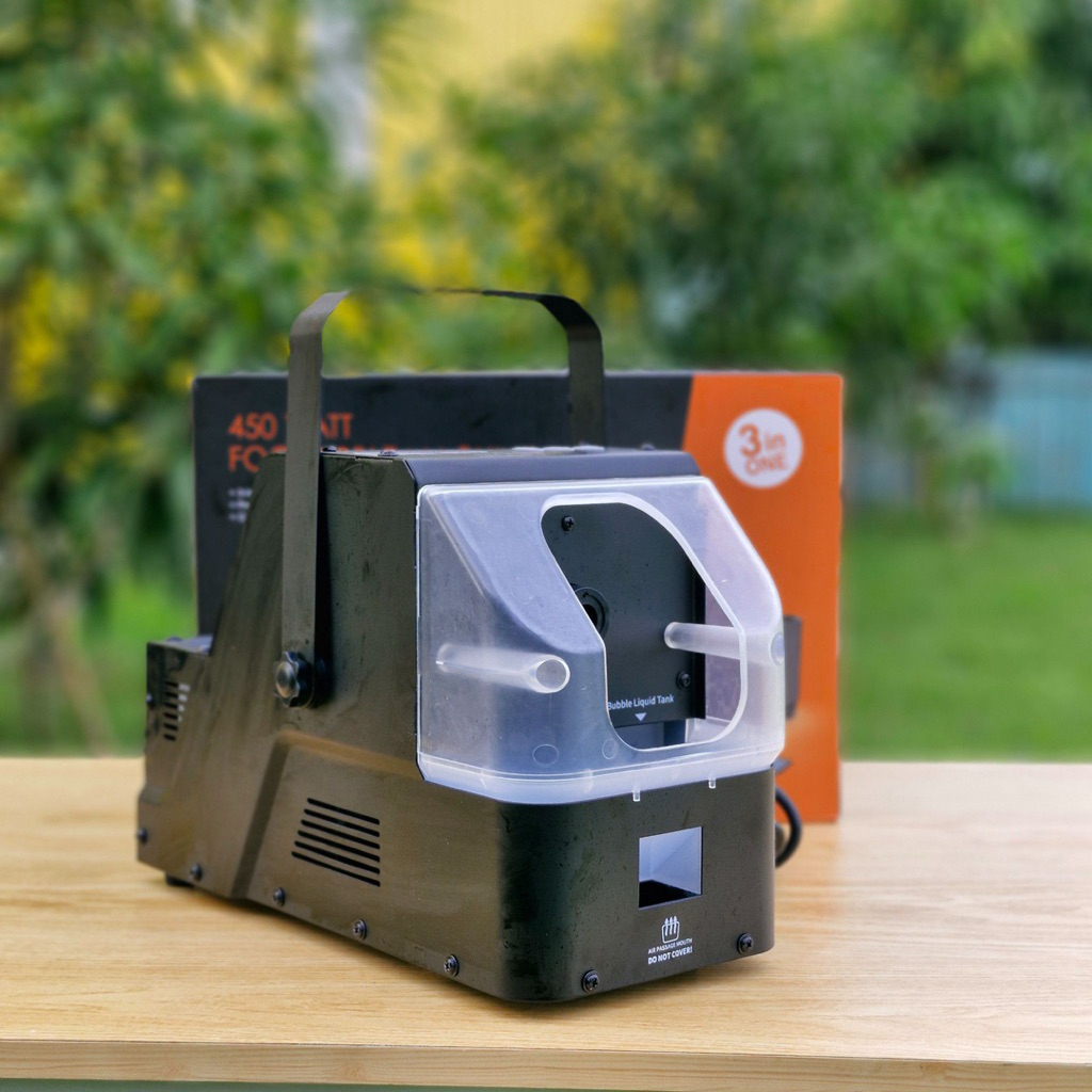 เครื่องทำฟองควัน 3In1 Bubble Party Blasterแถมหัวเชื้อทำควัน ทำฟอง 1