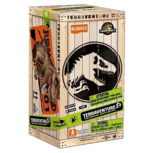 Blokees (สุ่ม 1 / จาก 16 แบบ) Jurassic World 75641 Terraventure TS01 Dinosaur Capture Operation 810181531381 (Figure)
