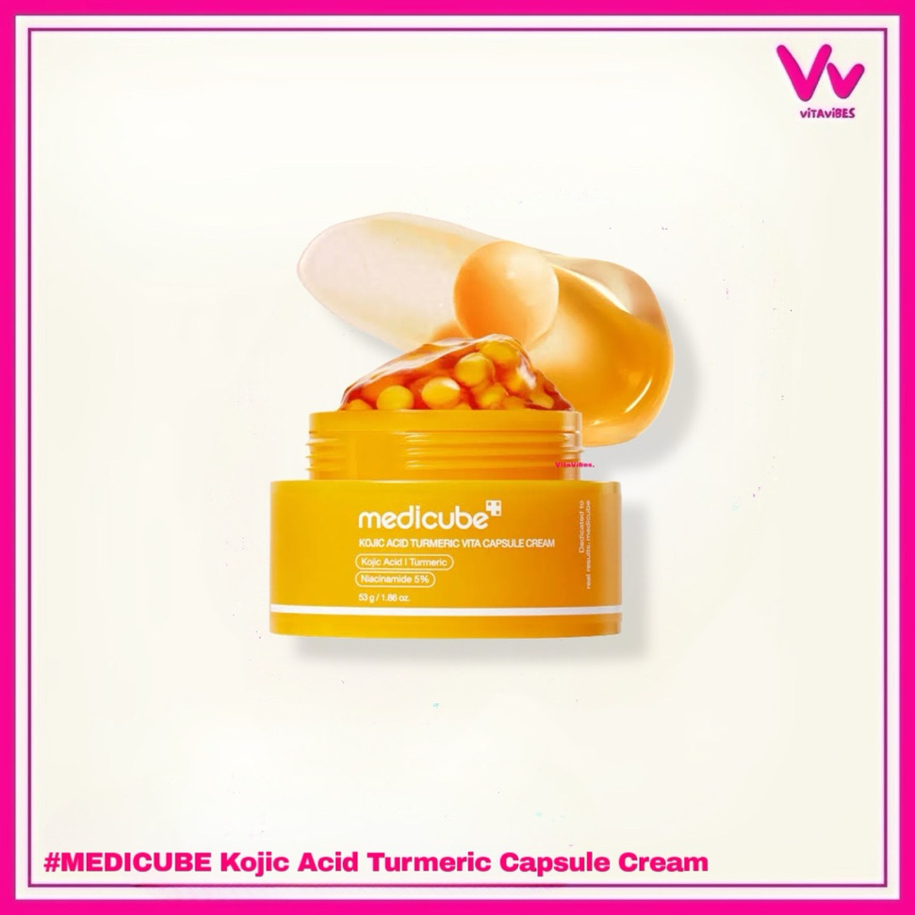 [สูตรใหม่ล่าสุด] MEDICUBE Kojic Acid Turmeric Capsule Cream