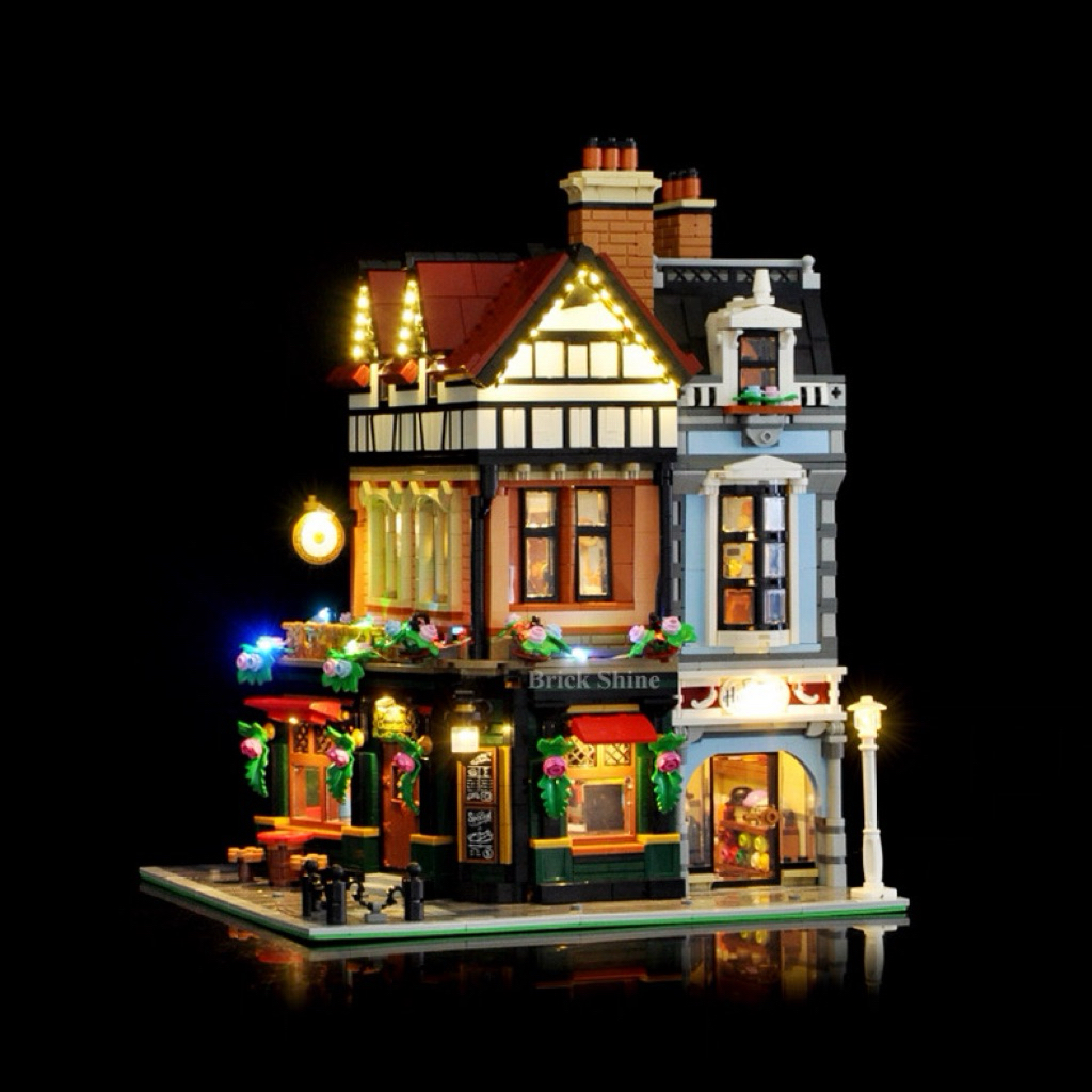 LEGO Tudor Corner 10350 ไฟLED ชิ้นส่วนเลโก้แท้ติดไฟ