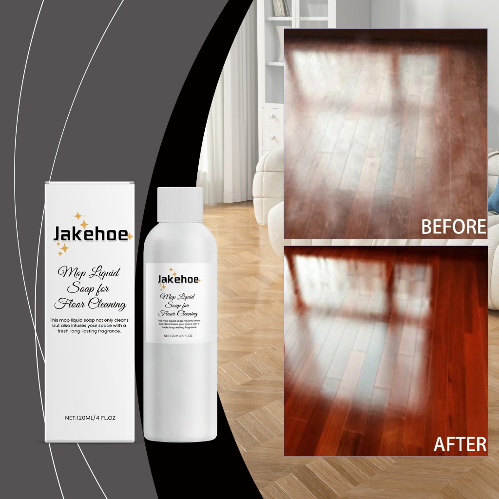 Jakehoe Floor Mopping Cleaner|Household Floor&Tile Cleaning, Stain Removal, Brightening & Polishing
