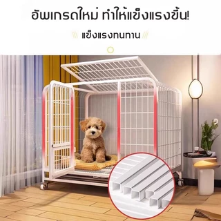 🐈Petorldog กรงแมว กรงแมวขนาดใหญ่ คอนโดแมวกรงแมวคอนโด กรงขังแมว กรงสัตว์เลี้ยง มีล้อและบันได แถมถาดฟรี