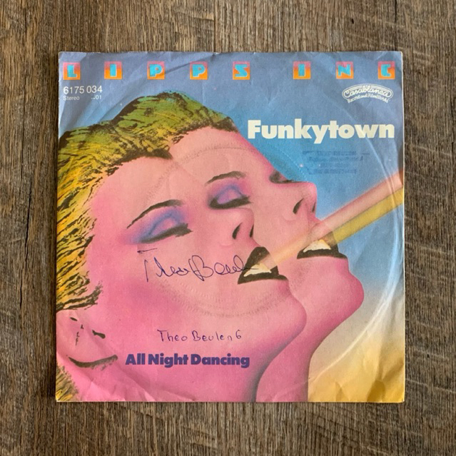 แผ่นเสียง Lipps,inc - Funkytown vinyl lp 7”(VG+)