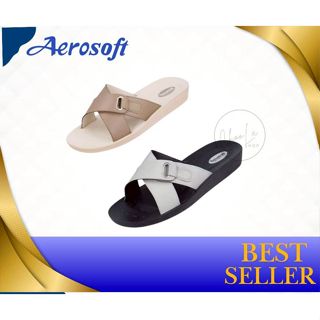 Aerosoftรองเท้าแตะผู้หญิงเพื่อสุขภาพ ลำลองเดินเบาสบายเท้าเปิ…