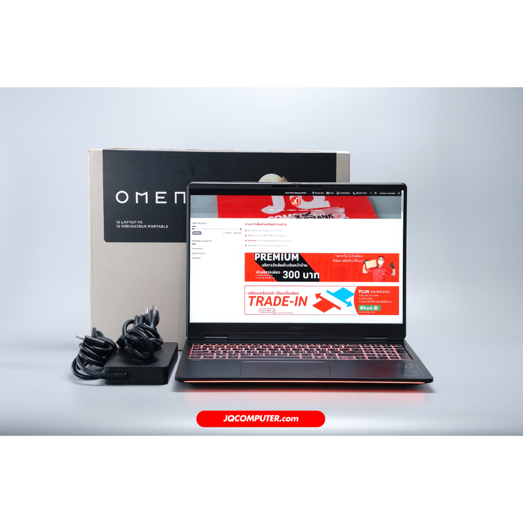 **สินค้ามือ 2**🔥HP OMEN MAX 16🔥16-AH0052TX