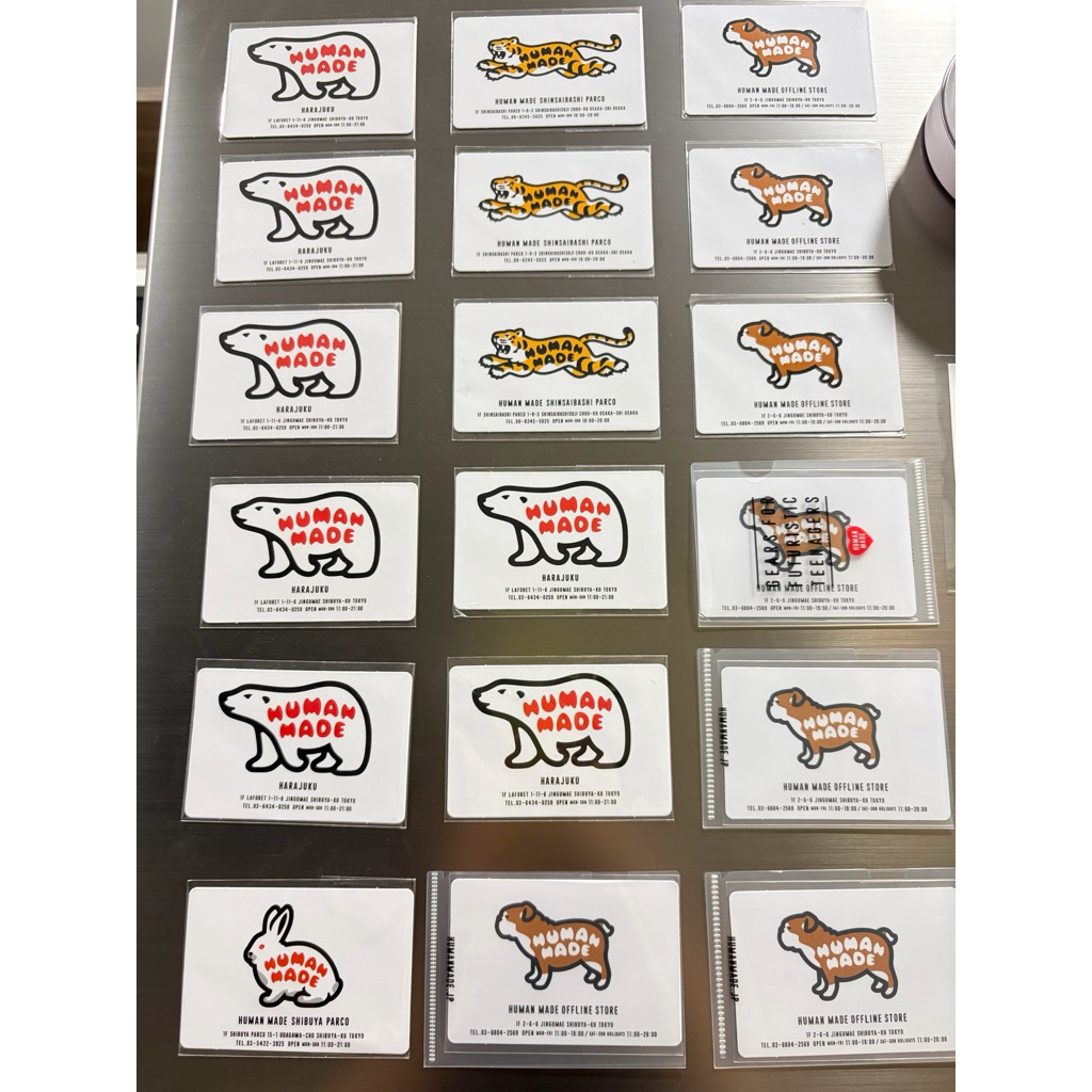 พร้อมส่ง❤️NEW !!! HUMAN MADE FRIDGE MAGNET