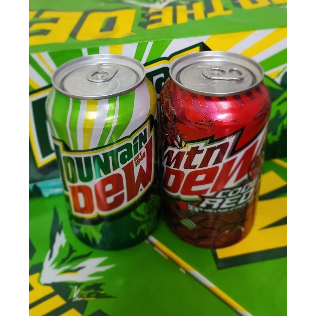 MtnDew, MtnDew CodeRed 12 fl oz. (355ml.) เมาเทนดิล, เมาเทนดิล โค้ดเรด (สินค้าพร้อมส่ง)
