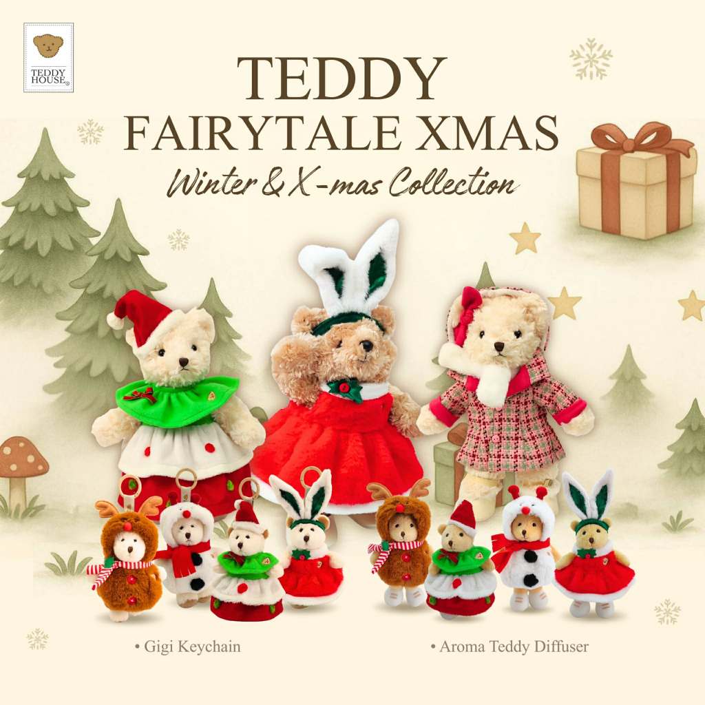 ชุด Teddy Fairytales X'Mas 10" - 12" | Teddy house 65