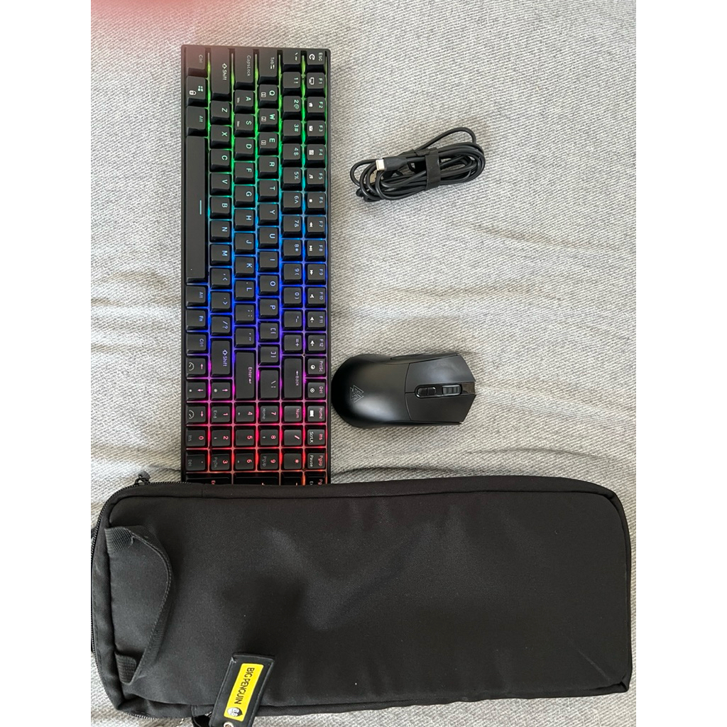 RK100 rgb blueswitch พร้อม mouse EGA type8 gen 2