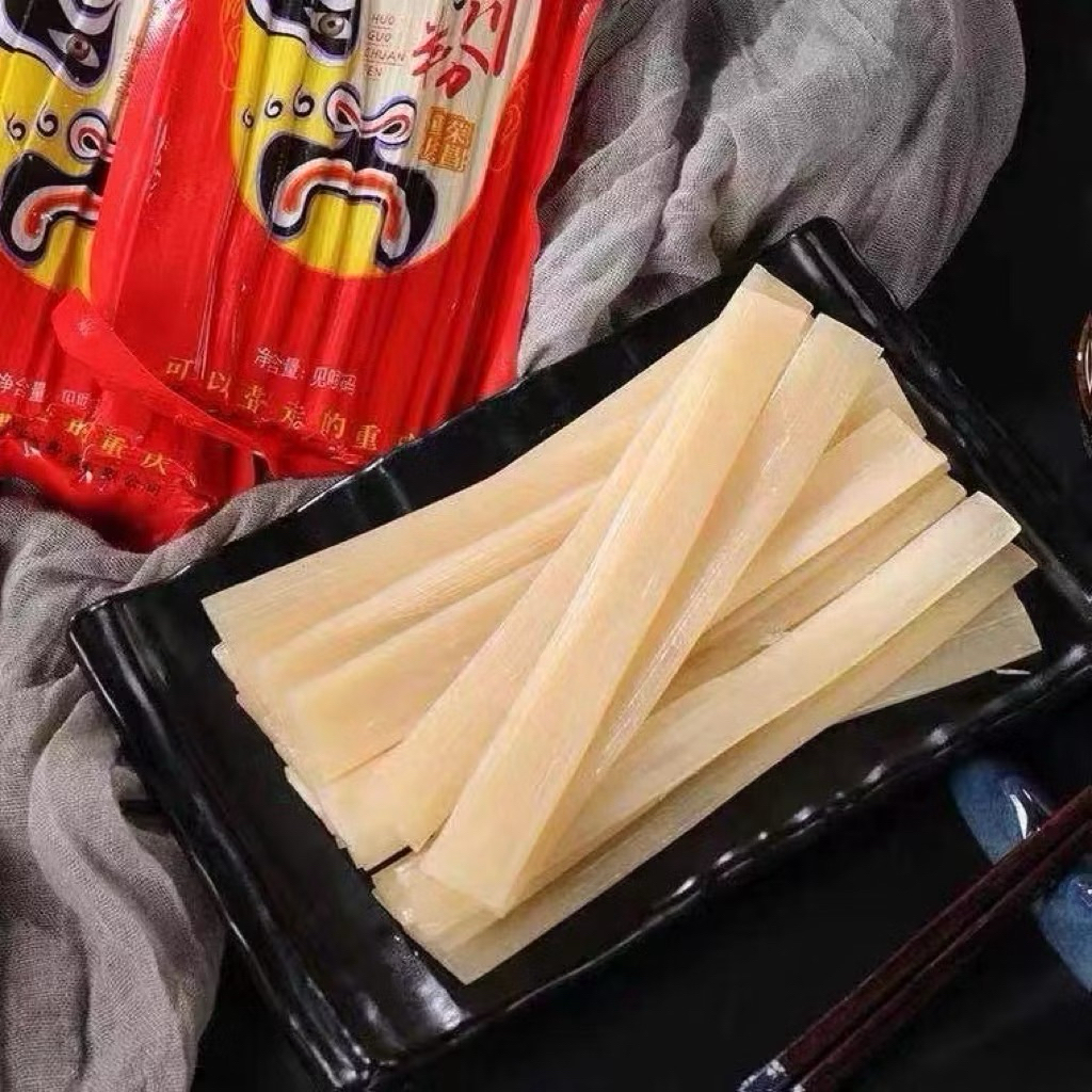 🔥เส้นมันเทศสุกี้จีน เส้นหนึบมันม่วง หนานุ่มเคี้ยวหนึบอร่อย ห่อใหญ่200g