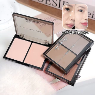 NO.5196 พาเลตต์คอนทัวร์ไฮไลท์ แป้งธรรมชาติทั้ง 2 สี เนื้อแป้งบางเบา แบบแมตต์ ช่วยให้ใบหน้า ดวงตา จมูก ดูกระจ่างใส