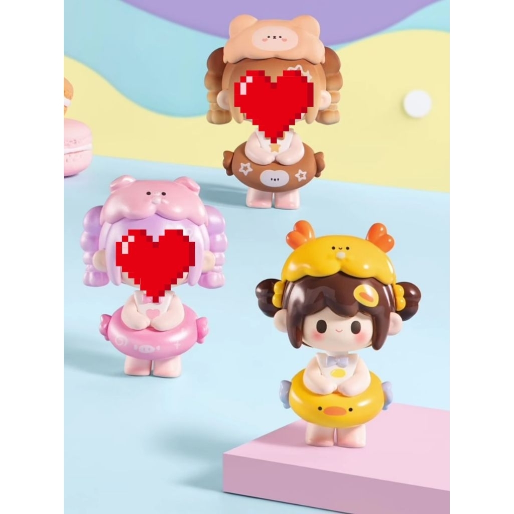(ใหม่ เช็คการ์ด 🐥น้องเป็ด) UUTOY Sweet Land Series Mini Blind Box