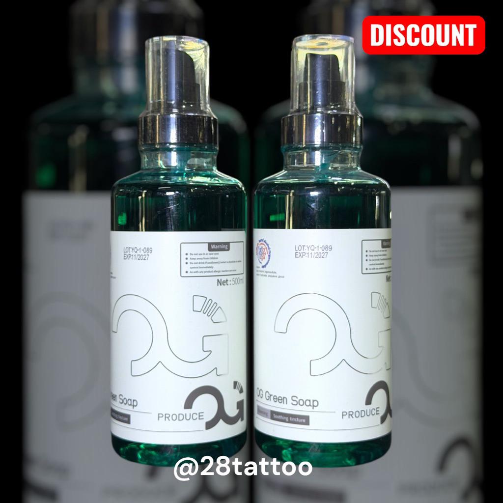 OG SOAP ใหม่!! สบู่ทำความสะอาด สูตรเข้มข้น ขนาดสุดคุ้มขวดใหญ่ 500ml