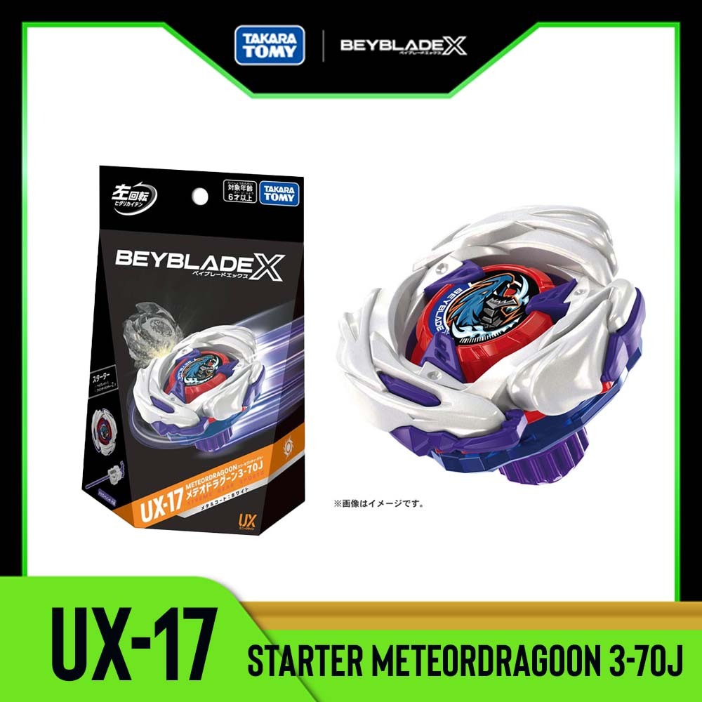 Takara Tomy Beyblade X UX-17 Starter Meteo Dragoon