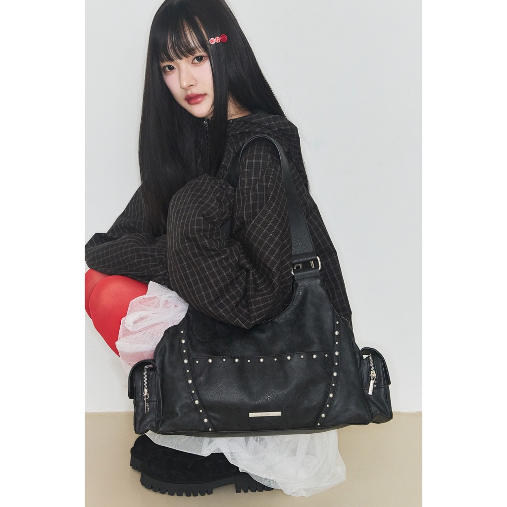 พรีออเดอร์ ILLIGO_ Loop Double Pocket Shoulder Bag