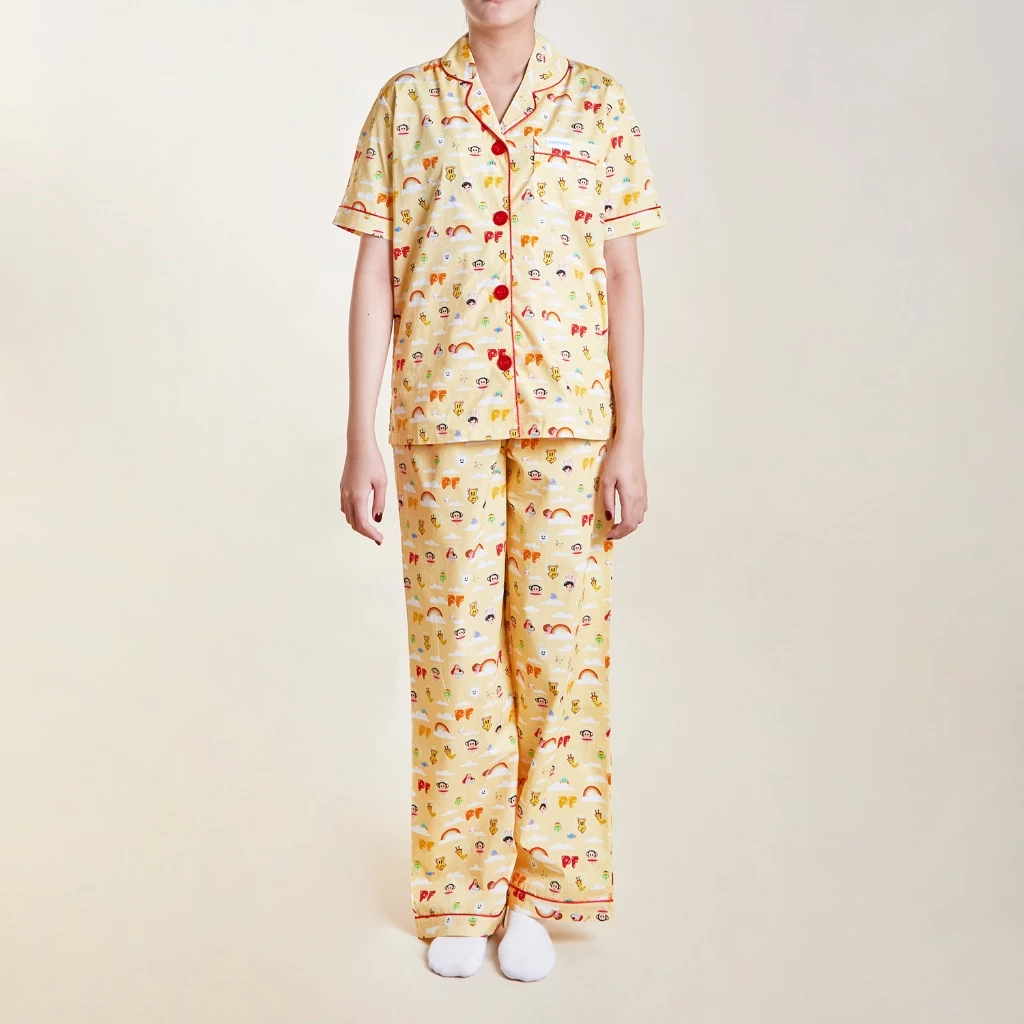 PAUL FRANK ชุดนอนกางเกงขายาวใส่ได้ทั้งชายและหญิง BALLOON JULIUS GANG PANTS SET
