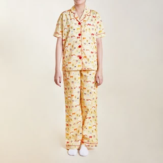 PAUL FRANK ชุดนอนกางเกงขายาวใส่ได้ทั้งชายและหญิง BALLOON JULIUS GANG PANTS SET