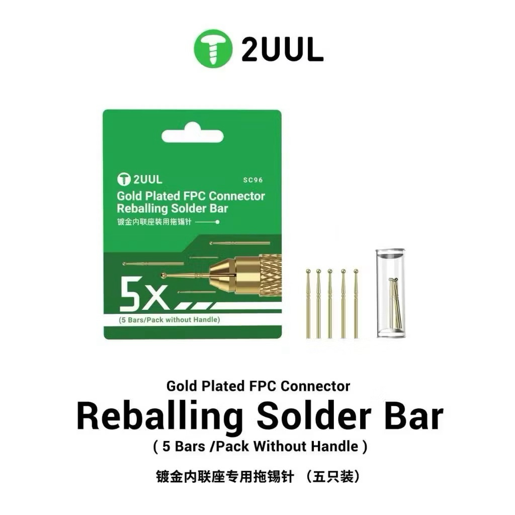2uul SC96 Gold Plated Tin Draging เข็มหัว FPC Connector