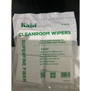 ผ้าเช็ดจอkai 200 ชิ้น 9*9 เซนติเมตร Anti Static ผ้าทําความสะอาด LCD Lint ฟรีโพลีเอสเตอร์ Cleanroom ผ้าไร้ฝุ่นโทรศัพท์