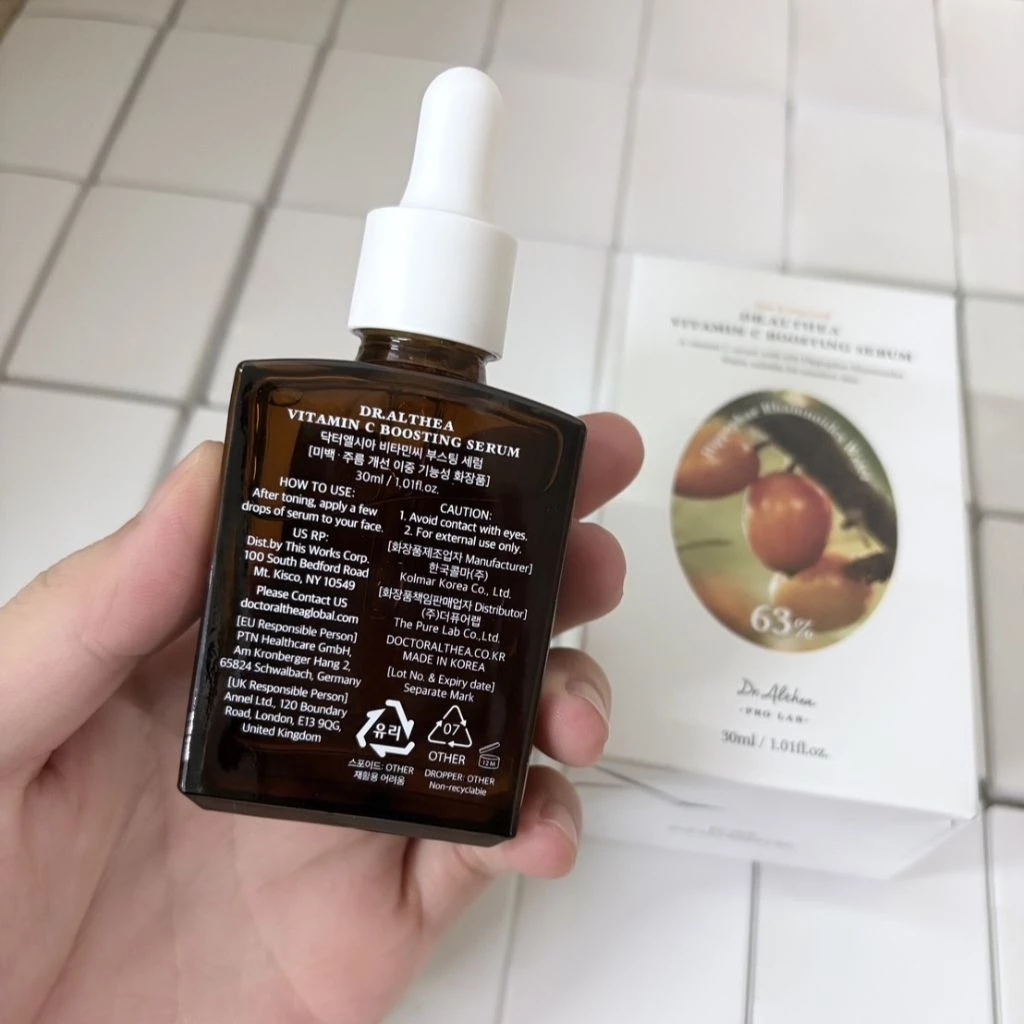 💚แท้/On Sale💚อัลเทีย Dr.althea Vitamin C Boosting/Gentle serum 30ml.วิตามินซี thumbnail 4