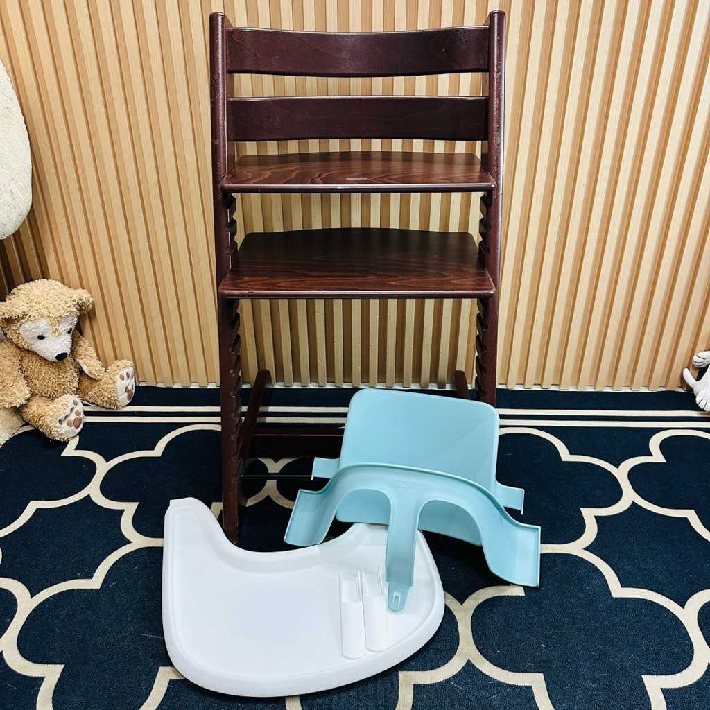 🧸Stokke Tripp Trapp Chair +babyset  + Tray+ 🧸