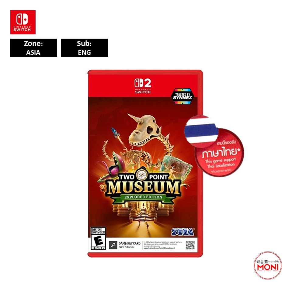 Two Point Museum Explorer Edition (Asia) (EN) แผ่น Nintendo Switch 2 Games