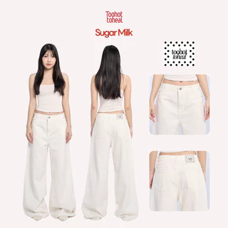 กางเกงยีนส์ รุ่น Flowy / Sugar Mlik - TooHotToHeal