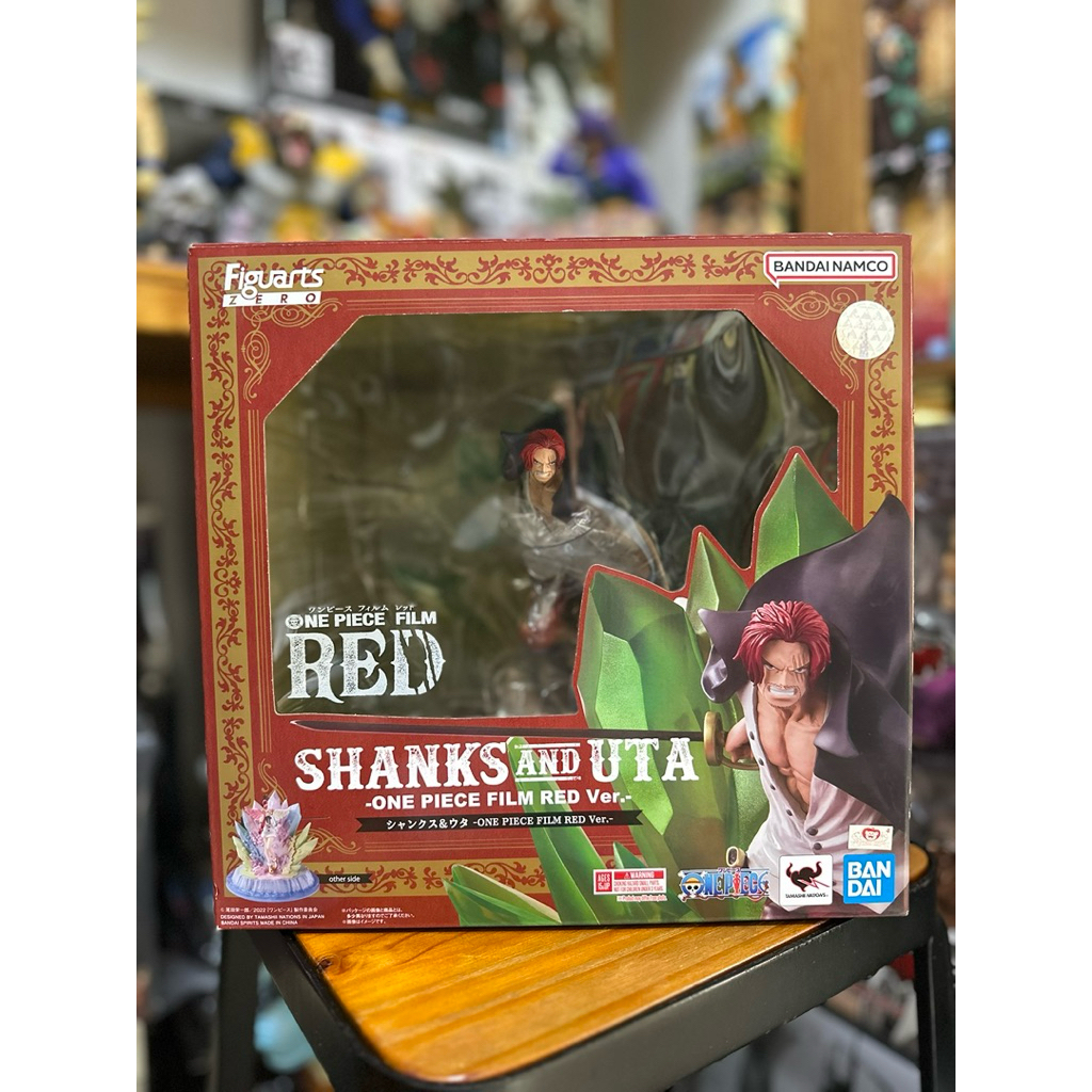 Figuarts Zero Shanks & Uta -One Piece Film Red Ver.- Bandai Figure