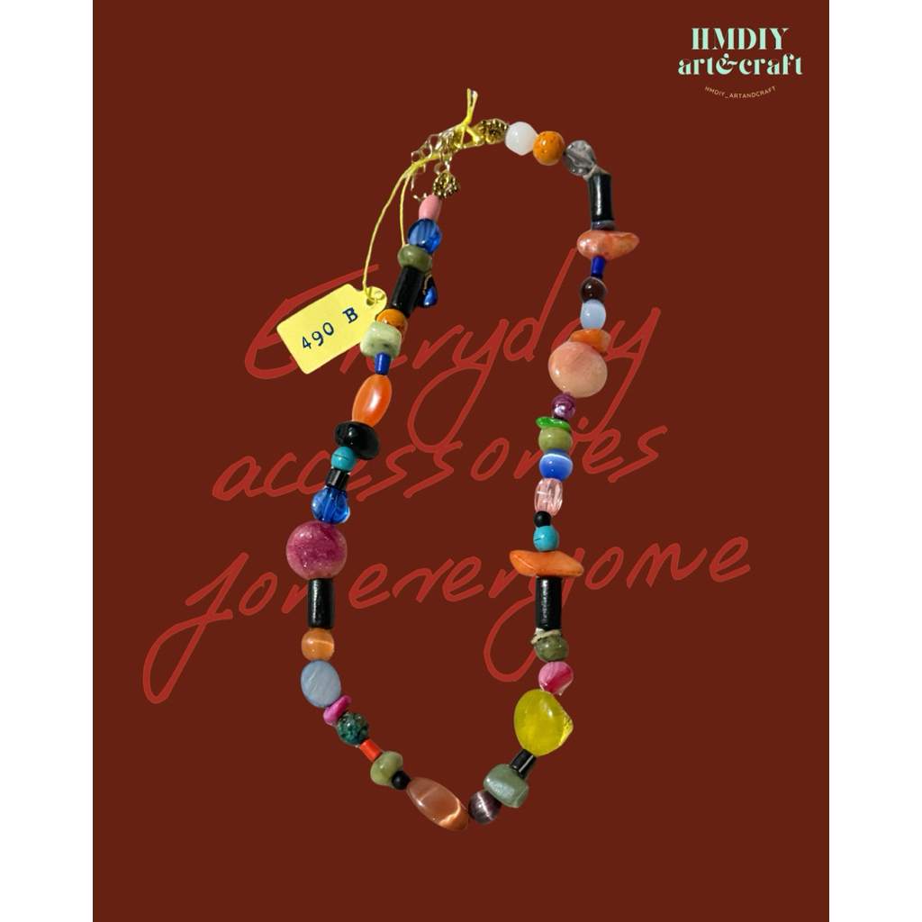 HMDIY Stone Necklace (handmade necklace)