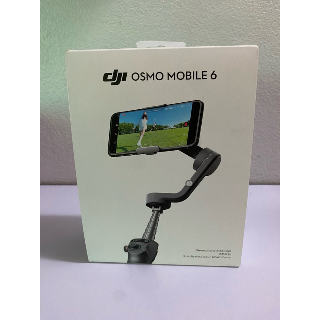 dji osmo mobile 6 สภาพดีมากๆค่ะ ซื้อมาไม่ได้ใช้