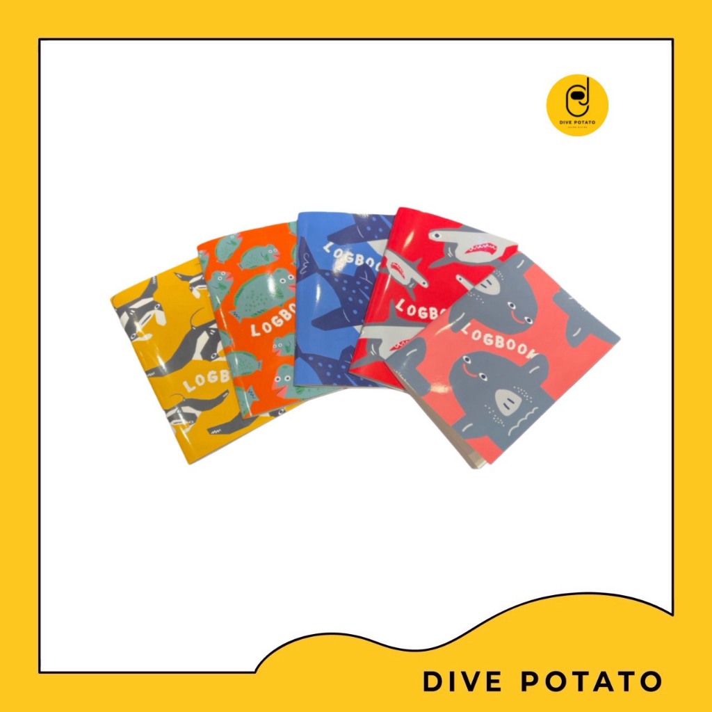 Dive Potato Log Book-Soul Of The Sea สมุดจดบันทึกการดำน้ำ รุ่น โซลออฟเดอะซี