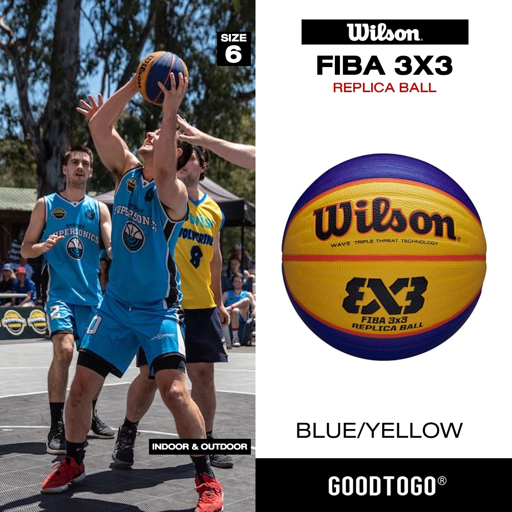 Wilson วิลสัน ลูกบาส บาสเกตบอล เบอร์ 6 Fiba 3x3 Replica RBR Basketball WTB1033XB