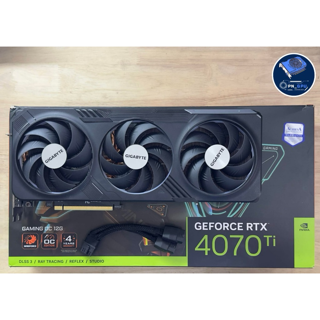 การ์ดจอ GEFORCE RTX4070Ti 12GB สภาพดีหลายรุ่นมีประกัน