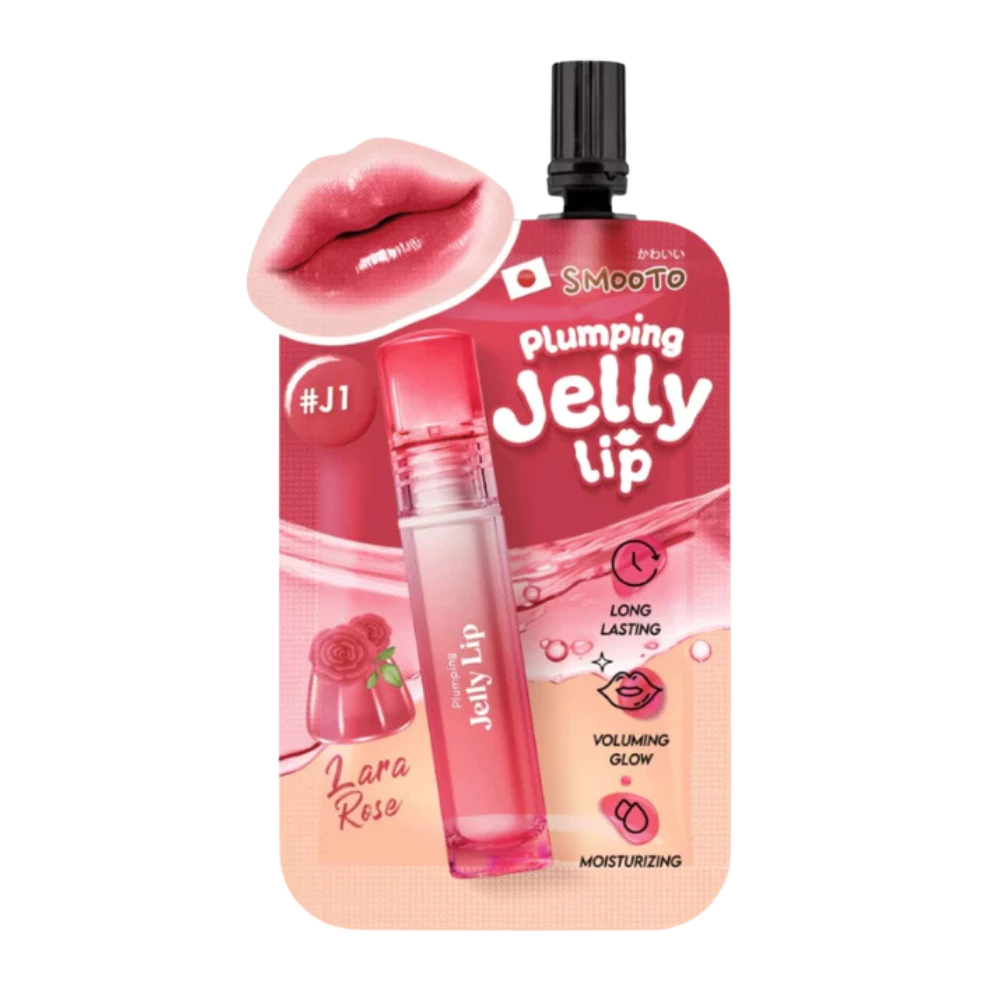 [ซอง] Smooto Plumping Jelly Lip สมูทโตะ พลัมพิ่ง เจลลี่ ลิป thumbnail 3